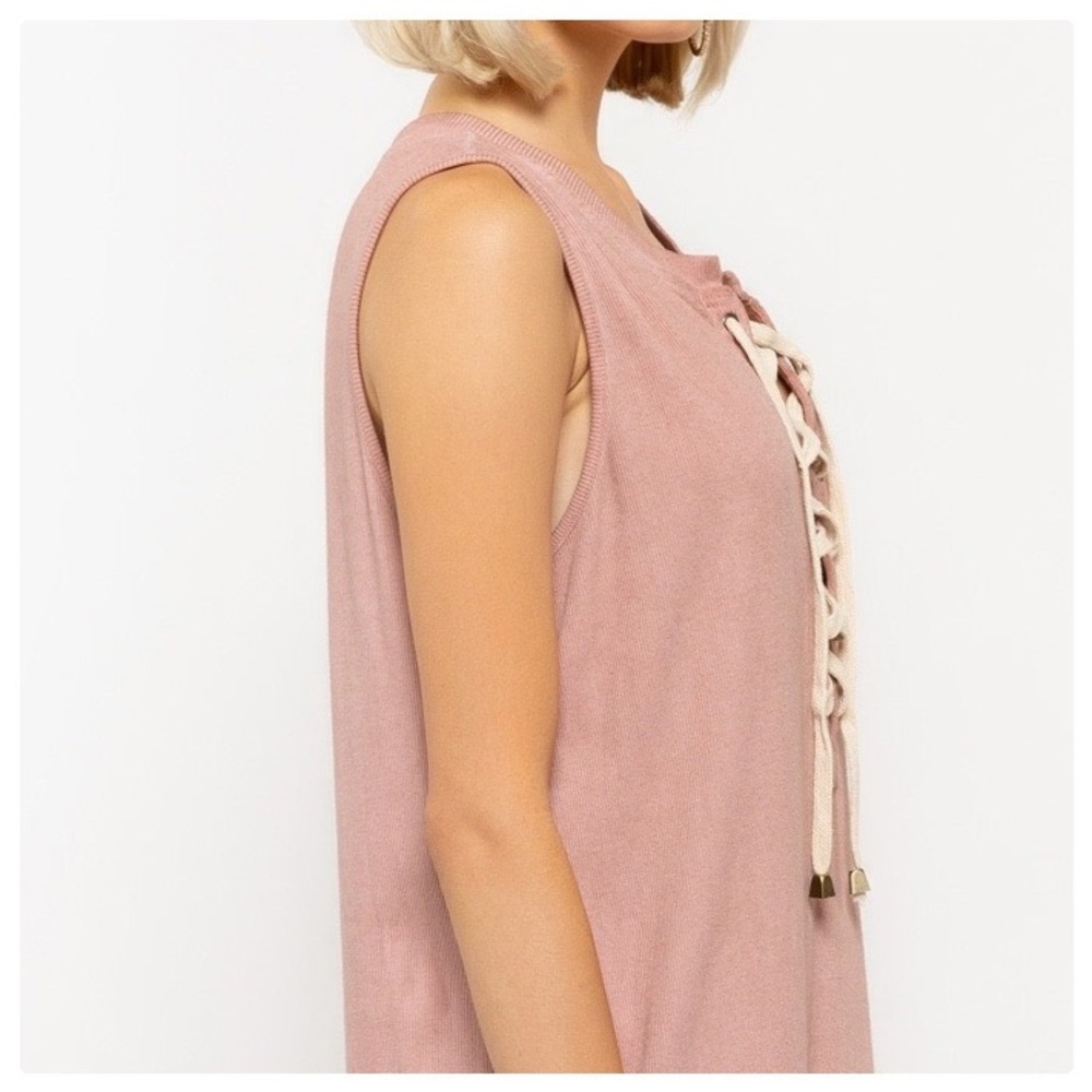POL Jersey Lace Panel Midi Dress - Picture 12 of 15